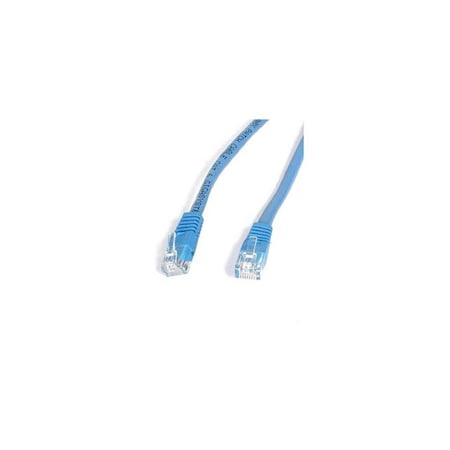 Dynamicfunction 5 ft. Blue Molded Cat6 ETL Verified UTP Patch Cable - Blue - 5 ft. DY3321237